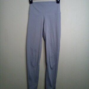 Yunoga Leggings Women XS Workout Active Athletic Yoga Gray